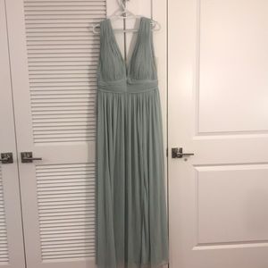 Azazie Bridesmaid Dress in Color Agave